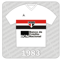 Camisa São Paulo FC 1983 - Le Coq Sportif - BCN