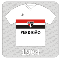 Camisa São Paulo FC 1983 - Le Coq Sportif - Perdigão
