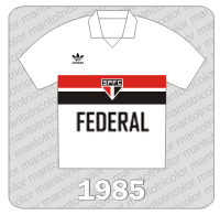 Camisa São Paulo FC 1985 - Adidas - Federal
