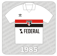 Camisa São Paulo FC 1985 - Adidas - Federal