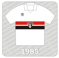 Camisa São Paulo FC 1985 - Adidas