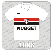 Camisa São Paulo FC 1986 - Adidas - Nugget