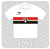 Camisa São Paulo FC 1991 - Penalty