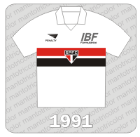 Camisa São Paulo FC 1991 - Penalty - IBF