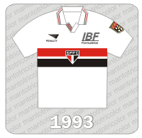 Camisa São Paulo FC 1993 - Penalty - IBF - FPF