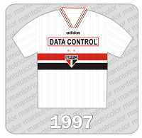 Camisa São Paulo FC 1997- Adidas - Data Control