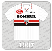 Camisa São Paulo FC 1997- Adidas - Bombril