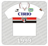 Camisa São Paulo FC 1999 - Penalty - Cirio