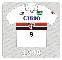 Camisa São Paulo FC 1999 - Penalty - Cirio - Campeonato Paulista