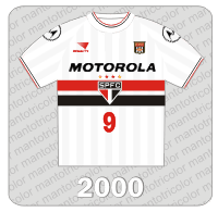 Camisa São Paulo FC 2000 - Penalty - Motorola - Campeonato Paulista