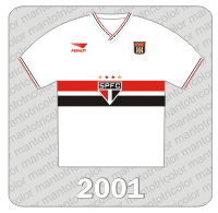 Camisa São Paulo FC 2001 - Penalty