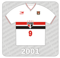 Camisa São Paulo FC 2001 - Penalty