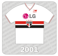Camisa São Paulo FC 2001 - Penalty - LG