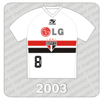 Camisa São Paulo FC 2003 - Topper - LG 