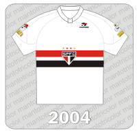 Camisa São Paulo FC 2004 - Topper - Habib´s