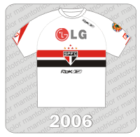Camisa São Paulo FC 2006 - Reebok - LG - Fast