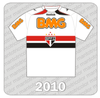 Camisa São Paulo FC 2010 - Reebok - BMG
