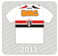 Camisa São Paulo FC 2011 - Reebok - BMG