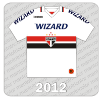 Camisa São Paulo FC 2012 - Reebok - Wizard