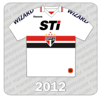 Camisa São Paulo FC 2012 - Reebok - STi - Wizard