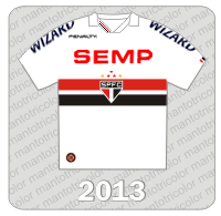 Camisa São Paulo FC 2013 - Penalty - Semp - Wizard