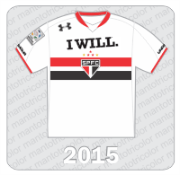 Camisa São Paulo FC 2015 - I Will - Under Armour