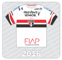 Camisa São Paulo FC 2016 - Under Armour - Prevent Senior - FIAP - Instituto Aquila