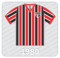 Camisa São Paulo FC 1980