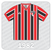 Camisa São Paulo FC 1982 - Le Coq Sportif Camisa São Paulo FC 1982 - Le Coq Sportif