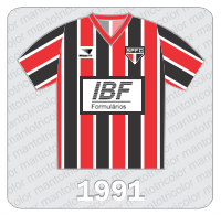 Camisa São Paulo FC 1991 - Penalty - IBF