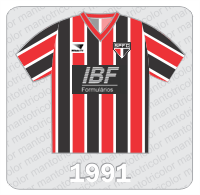 Camisa São Paulo FC 1991 - Penalty - IBF