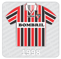 Camisa São Paulo FC 1998 - Adidas - Bombril Camisa São Paulo FC 1998 - Adidas - Bombril