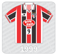 Camisa São Paulo FC 1999 - Penalty - Bombril - Campeonato Paulista Camisa São Paulo FC 1999 - Penalty - Bombril - Campeonato Paulista