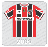 Camisa São Paulo FC 2000 - Penalty - Motorola Camisa São Paulo FC 2000 - Penalty - Motorola