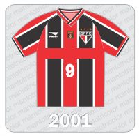 Camisa São Paulo FC 2001 - Penalty