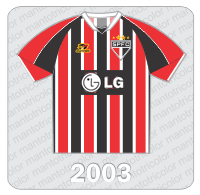 Camisa São Paulo FC 2003 - Topper - LG Camisa São Paulo FC 2003 - Topper - LG