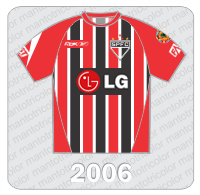 Camisa São Paulo FC 2006 - Reebok - LG - Fast Camisa São Paulo FC 2006 - Reebok - LG - Fast