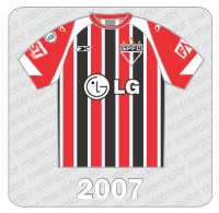 Camisa São Paulo FC 2007 - Reebok - LG Camisa São Paulo FC 2007 - Reebok - LG