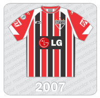 Camisa São Paulo FC 2007 - Reebok - LG Camisa São Paulo FC 2007 - Reebok - LG