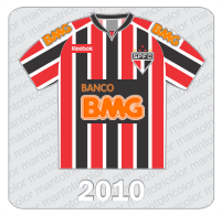Camisa São Paulo FC 2010 - Reebok - BMG