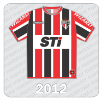 Camisa São Paulo FC 2012 - Reebok - STI - Wizard Camisa São Paulo FC 2012 - Reebok - STI - Wizard