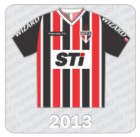 Camisa São Paulo FC 2013 - Penalty - STI - Wizard Camisa São Paulo FC 2013 - Penalty - STI - Wizard