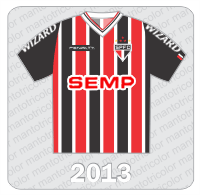 Camisa São Paulo FC 2013 - Penalty - Semp - Wizard Camisa São Paulo FC 2013 - Penalty - Semp - Wizard