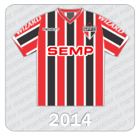 Camisa São Paulo FC 2014 - Penalty - Semp - Wizard Camisa São Paulo FC 2014 - Penalty - Semp - Wizard