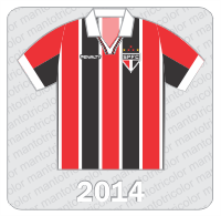 Camisa São Paulo FC 2014 - Penalty