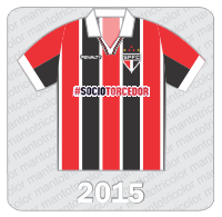 Camisa São Paulo FC 2014 - Sócio Torcedor - Penalty