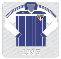 Camisa de Goleiro São Paulo FC - Adidas - 1985
