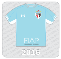 Camisa de Goleiro São Paulo FC - Under Armour - 2015 - FIAP