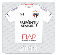 Camisa de Goleiro São Paulo FC - Under Armour - 2016 - Prevent Senior - FIAP - Corr Plastik