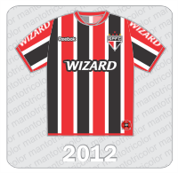 Camisa Preparada para Jogo São Paulo FC - 2012 - Reebok - Wizard